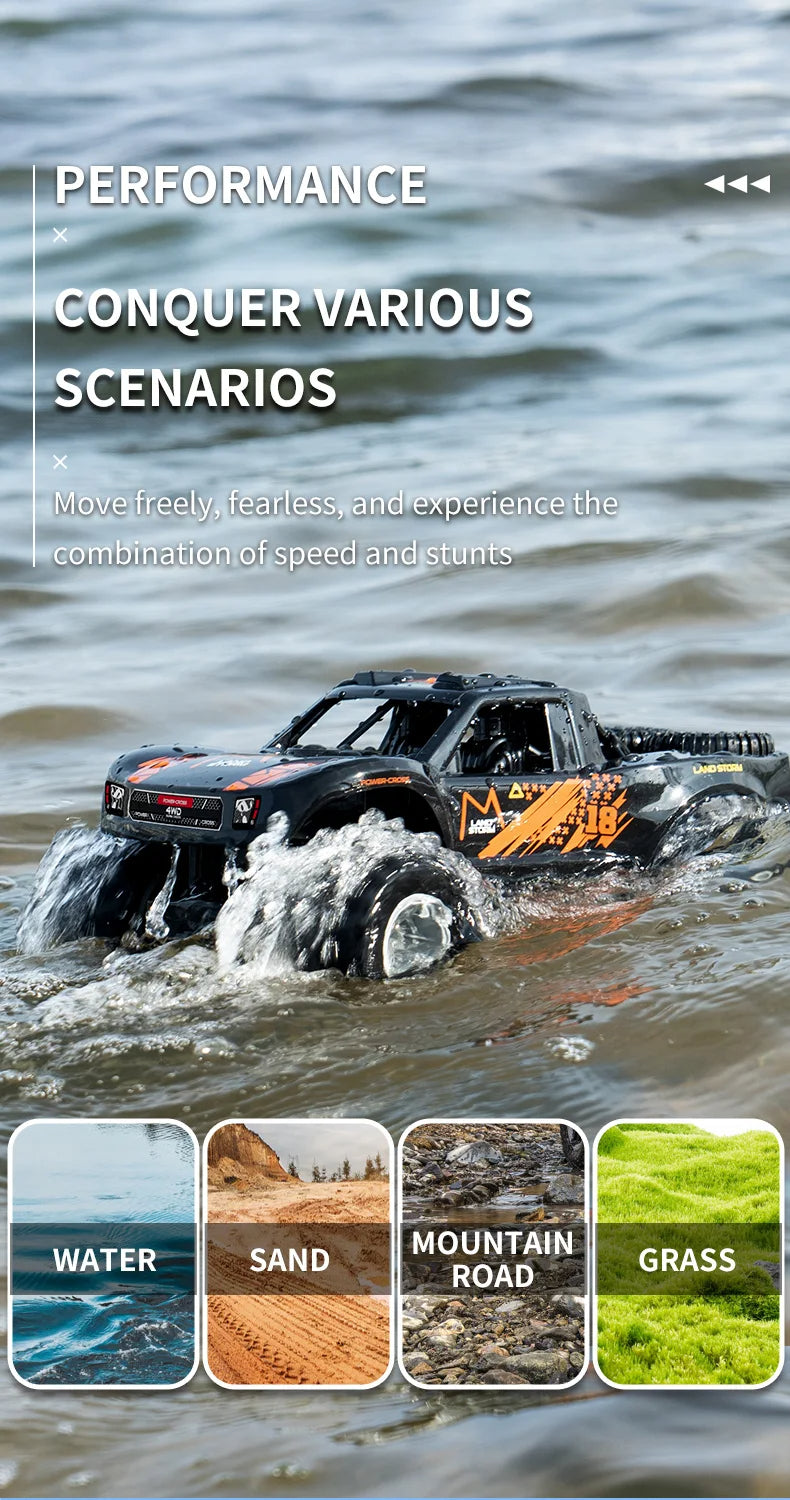 Off-Road RC Car 4WD 40KM/H High Speed Remote Control Trucks Monster Crawler Cars