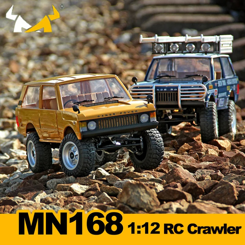 MN168 RC Crawler 1/12 Scale Range Rover – 4WD Off-Road Rock Crawler 2.4GHz RTR