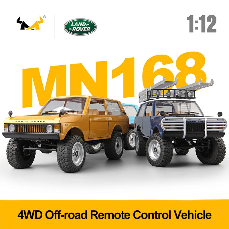 MN168 RC Crawler 1/12 Scale Range Rover – 4WD Off-Road Rock Crawler 2.4GHz RTR